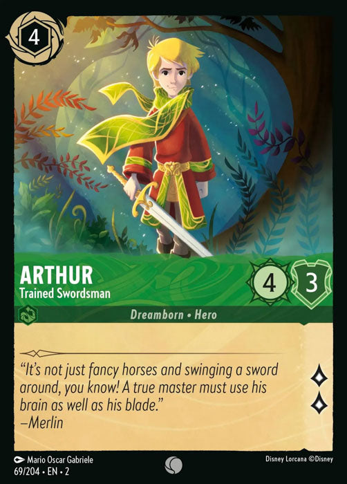 Arthur - Trained Swordsman 