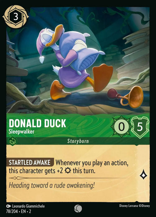 Donald Duck - Sleepwalker 