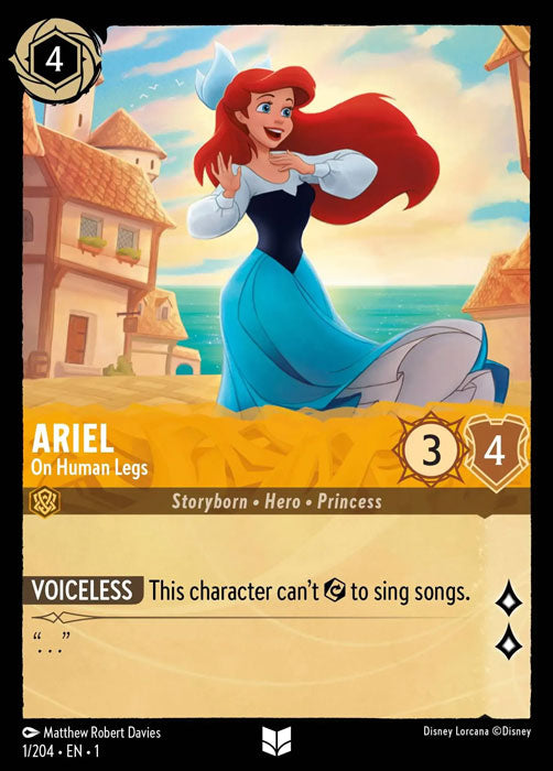 Ariel - On Human Legs 