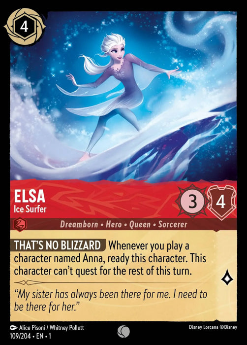 Elsa - Ice Surfer 