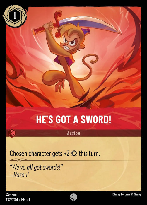 He's Got A Sword! 