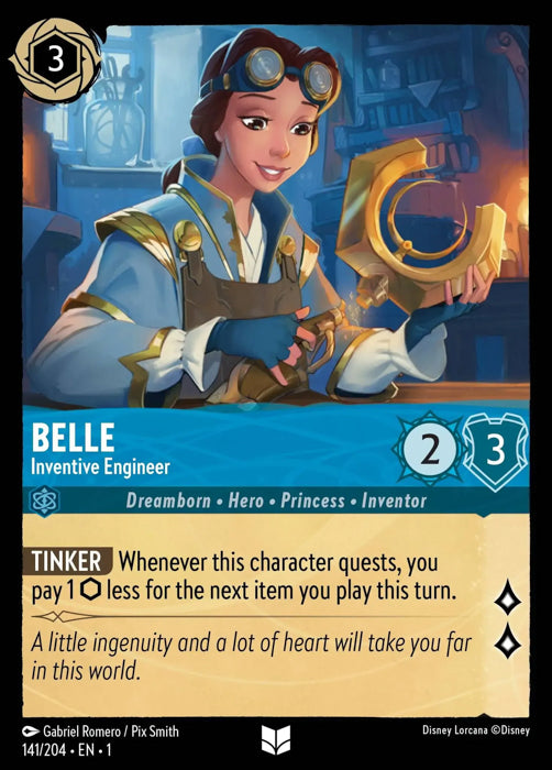 Belle - Inventive Engineer 