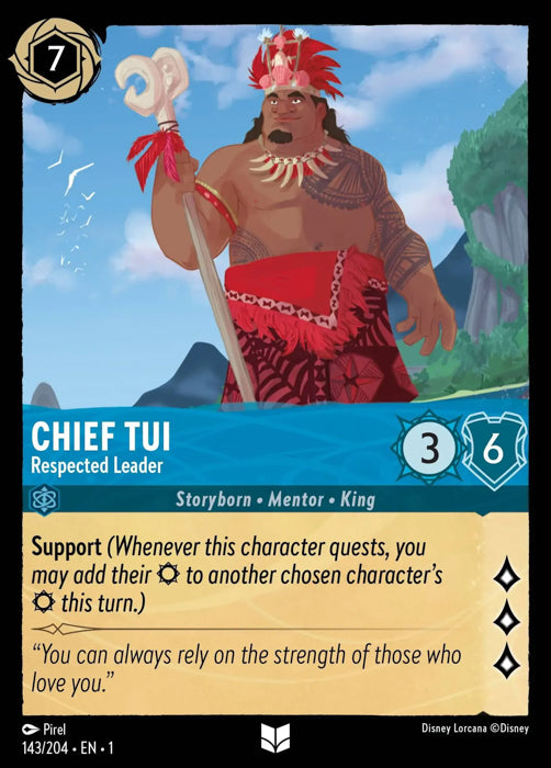 Chief Tui - Respected Leader 