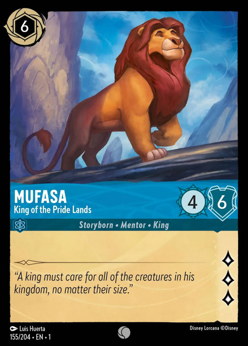 Mufasa - King of the Pride Lands 