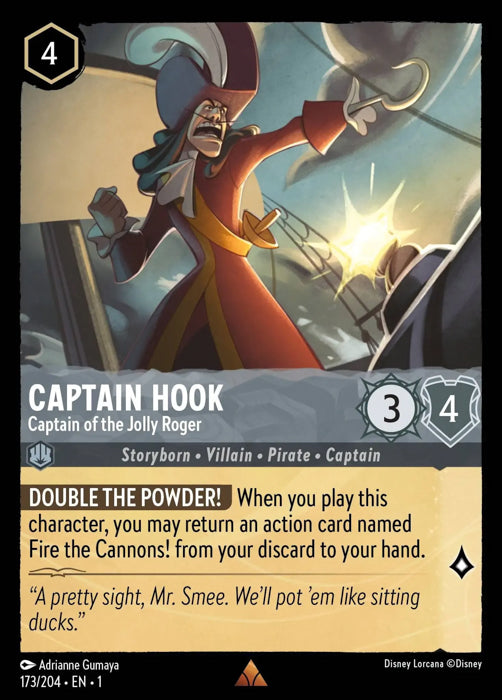 Captain Hook - Captain of the Jolly Roger 