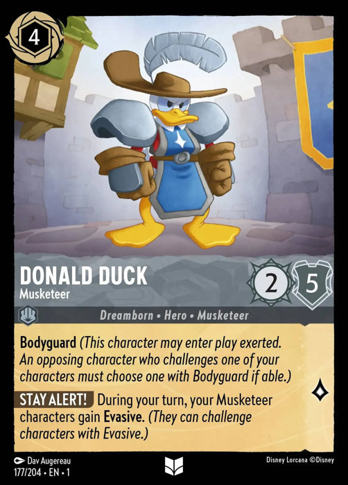 Donald Duck - Musketeer 