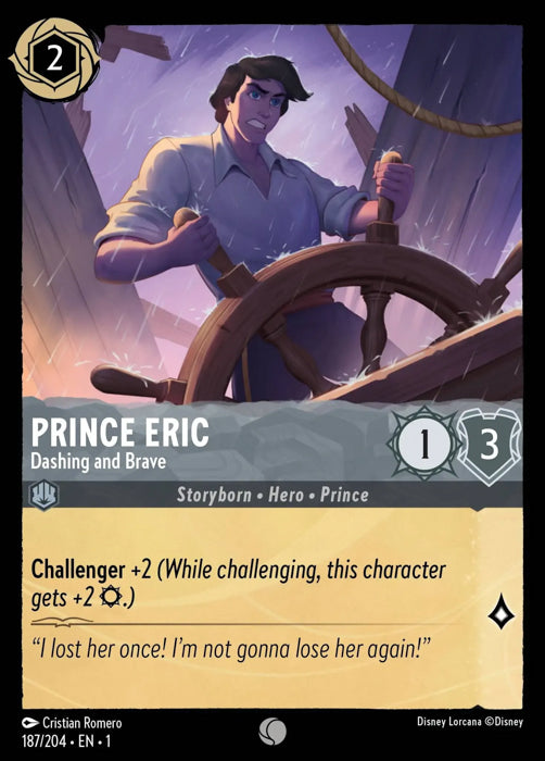 Prince Eric - Dashing and Brave 