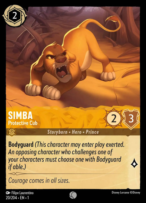 Simba - Protective Cub 