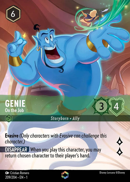 Genie - On the Job (Alternate Art) 