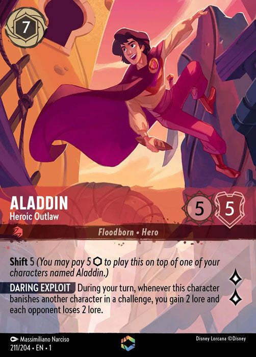 Aladdin - Heroic Outlaw (Alternate Art) 