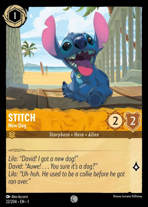 Stitch - New Dog 