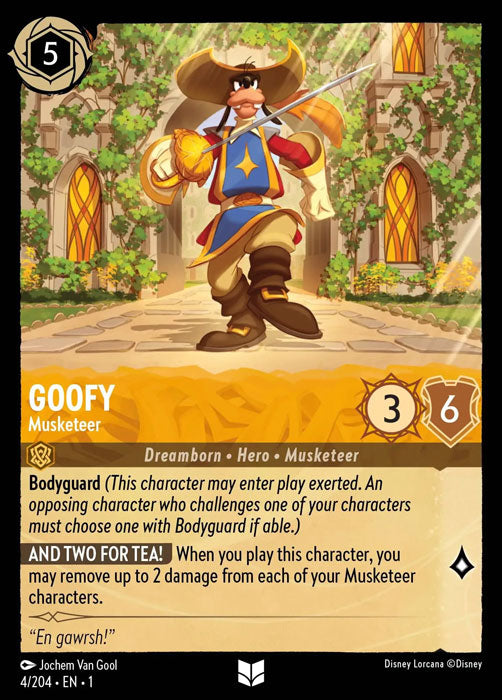 Goofy - Musketeer 