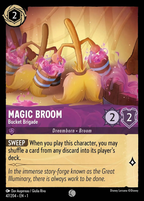 Magic Broom - Bucket Brigade 