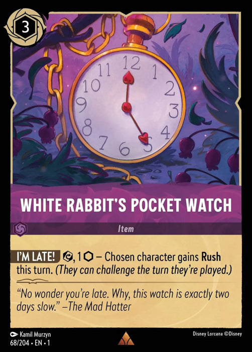 White Rabbit's Pocket Watch 