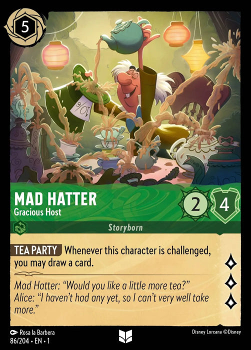 Mad Hatter - Gracious Host 