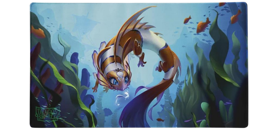 Dragon Shield: Playmat with Tube- 'The Cinderfin' Art, Limited Edition