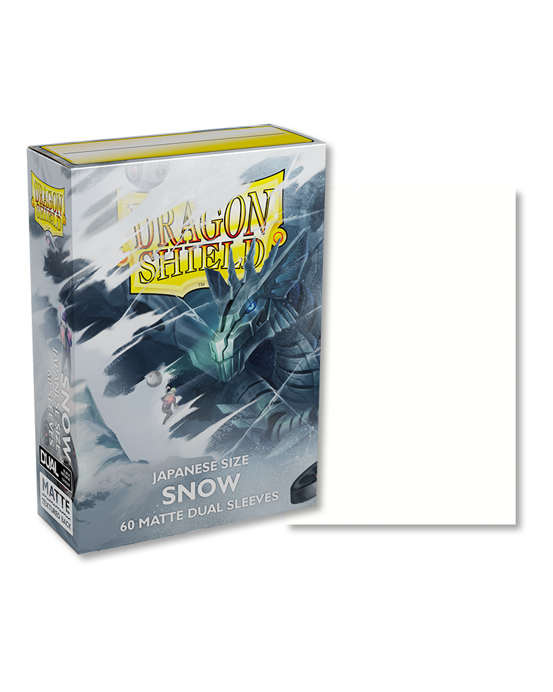 **OPENED** Dragon Shield - Japanese Size Matte Dual Sleeves (60ct) **OPENED PRODUCT**