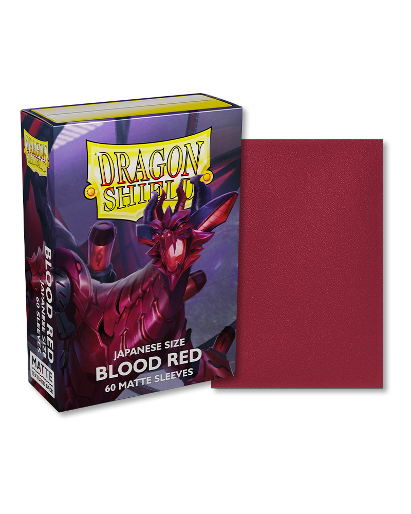 **OPENED** Dragon Shield - Japanese Size Matte Sleeves (60ct) **OPENED PRODUCT**