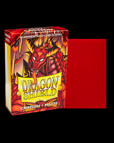 **OPENED** Dragon Shield - Japanese Size Matte Sleeves (60ct) **OPENED PRODUCT**