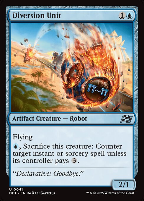 Diversion Unit - Magic: The Gathering DFT #41