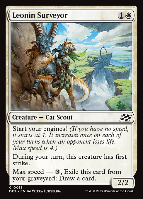 Leonin Surveyor - Magic: The Gathering DFT #18