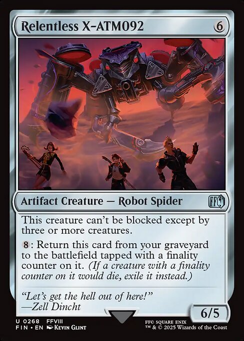 Relentless X-ATM092 - Magic: The Gathering FIN #268