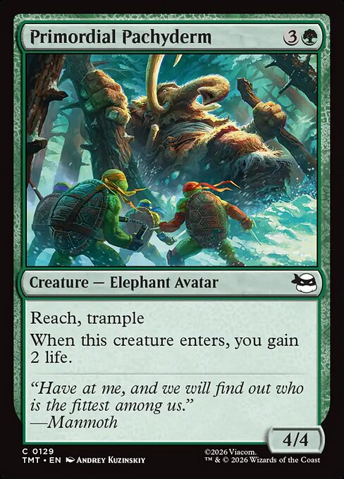 Primordial Pachyderm - Magic: The Gathering TMT #129