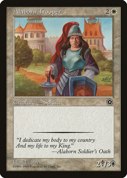 Alaborn Trooper - Magic: The Gathering P02 #4