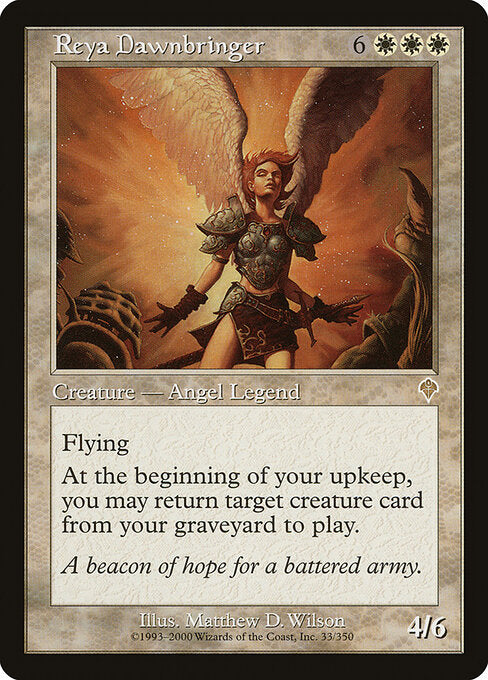Reya Dawnbringer - Magic: The Gathering INV #33