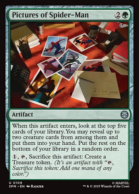 Pictures of Spider-Man - Magic: The Gathering SPM #109