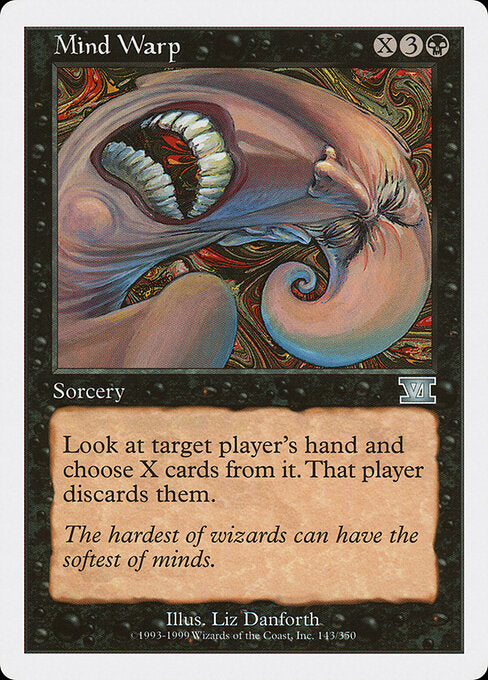 Mind Warp - Magic: The Gathering 6ED #143