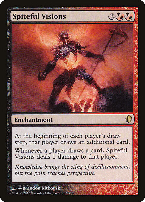Spiteful Visions - Magic: The Gathering C13 #233