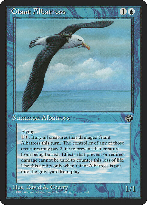 Giant Albatross - Magic: The Gathering HML #27b