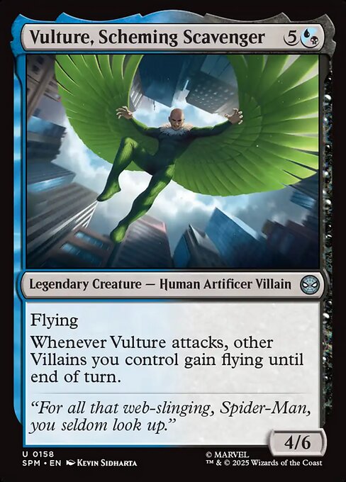 Vulture, Scheming Scavenger - Magic: The Gathering SPM #158