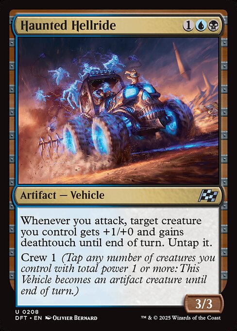 Haunted Hellride - Magic: The Gathering DFT #208
