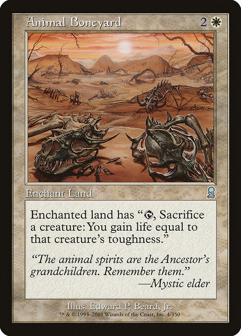 Animal Boneyard - Magic: The Gathering ODY #4