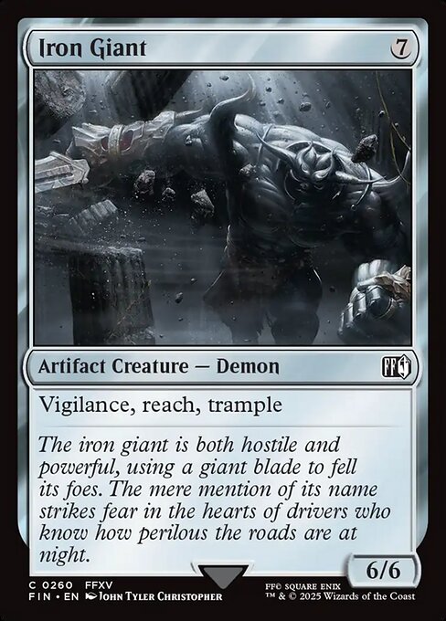 Iron Giant - Magic: The Gathering FIN #260