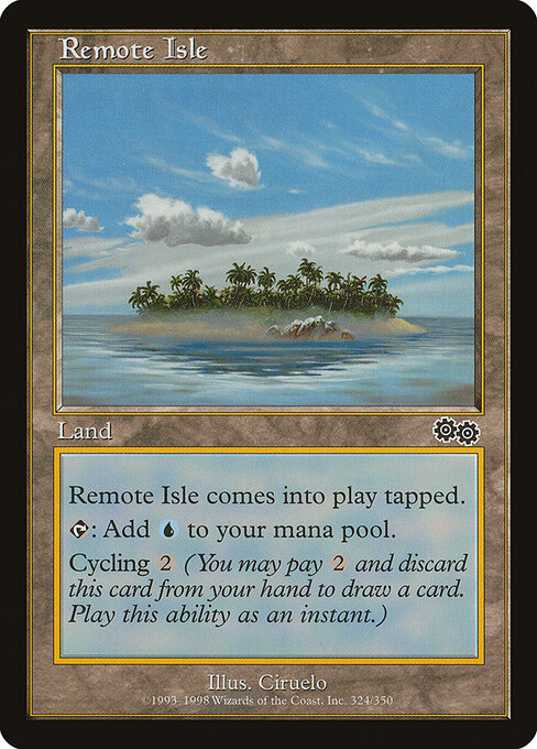 Remote Isle - Magic: The Gathering USG #324