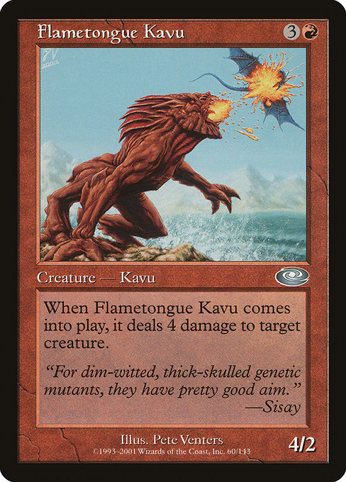 Flametongue Kavu Planeshift PLS