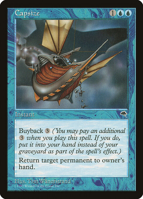 Capsize - Magic: The Gathering TMP #55
