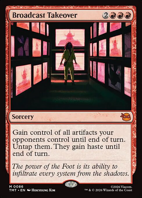 Broadcast Takeover - Magic: The Gathering TMT #86