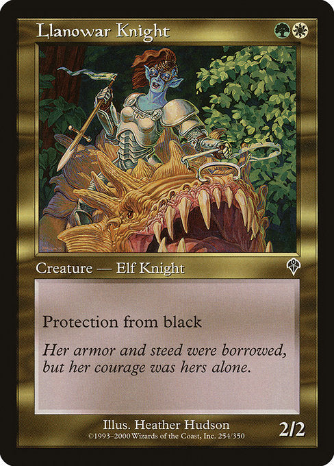 Llanowar Knight Invasion INV