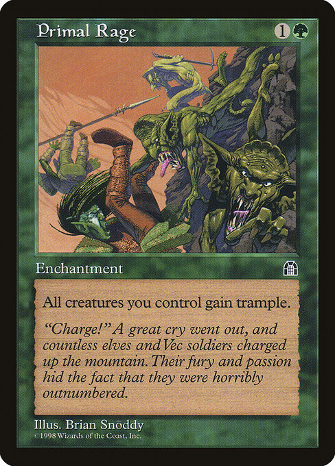 Primal Rage - Magic: The Gathering STH #112