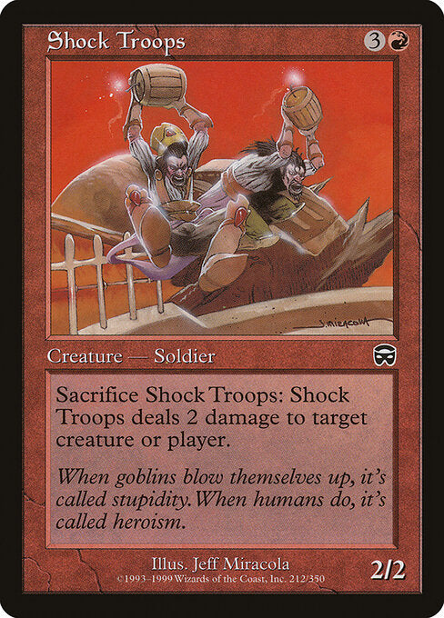 Shock Troops - Magic: The Gathering MMQ #212