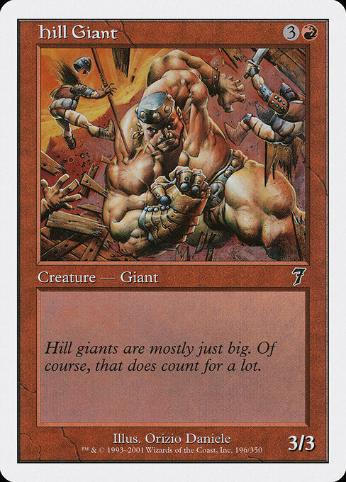 Hill Giant - Magic: The Gathering 7ED #196