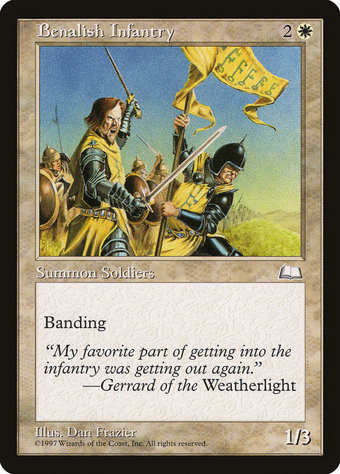 Benalish Infantry Weatherlight WTH