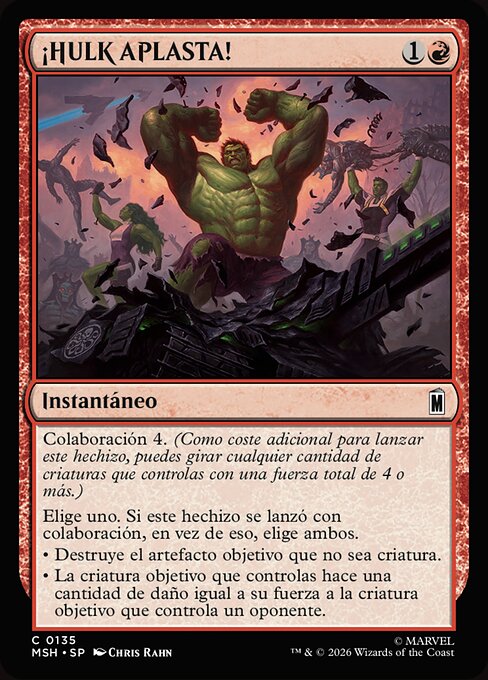 HULK SMASH! · MSH #135 · ES