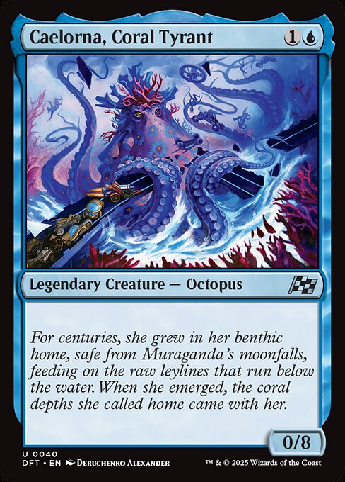 Caelorna, Coral Tyrant - Magic: The Gathering DFT #40
