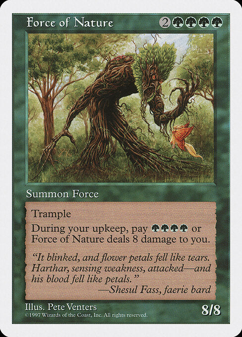 Force of Nature - Magic: The Gathering 5ED #294