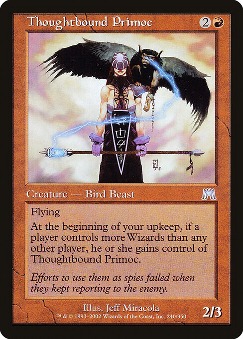 Thoughtbound Primoc - Magic: The Gathering ONS #240